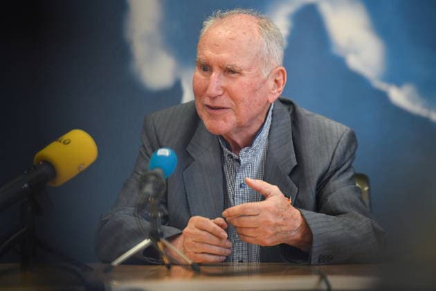 The Saarland State Press Conference of the Saarland political parties took place on Monday, August 10, 2026, at the Saarland State Parliament in Saarbrücken. Pictured: Josef Dörr, AfD parliamentary group leader. bub