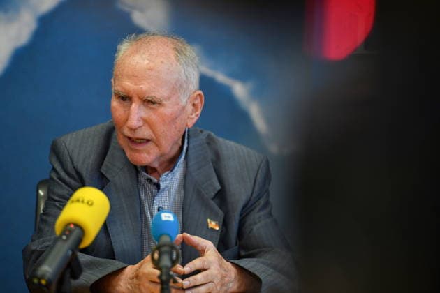 The Saarland State Press Conference of the Saarland political parties took place on Monday, August 10, 2026, at the Saarland State Parliament in Saarbrücken. Pictured: Josef Dörr, AfD parliamentary group leader. bub