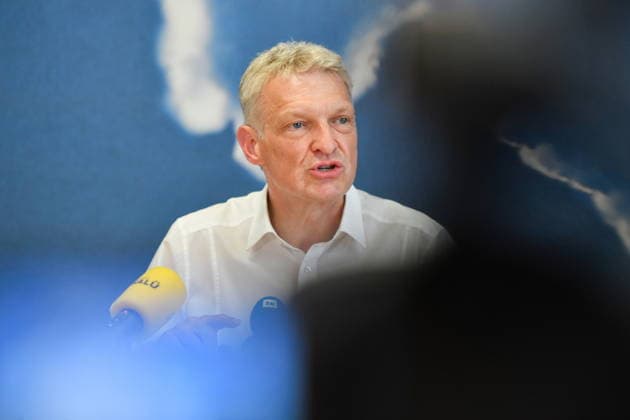 The Saarland State Press Conference of the Saarland political parties took place on Monday, August 10, 2026, at the Saarland State Parliament in Saarbrücken. Pictured is Stephan Toscani, CDU parliamentary group leader. bub