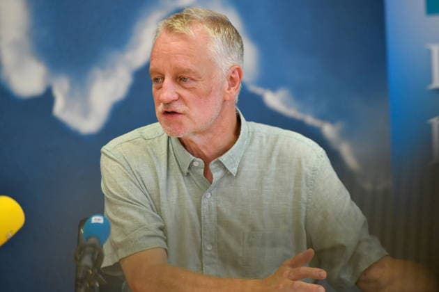 The Saarland State Press Conference of the Saarland political parties took place on Monday, August 10, 2026, at the Saarland State Parliament in Saarbrücken. Pictured: Ulrich Commercon, SPD parliamentary group leader. bub