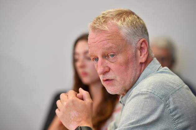 The Saarland State Press Conference of the Saarland political parties took place on Monday, August 10, 2026, at the Saarland State Parliament in Saarbrücken. Pictured: Ulrich Commercon, SPD parliamentary group leader. bub