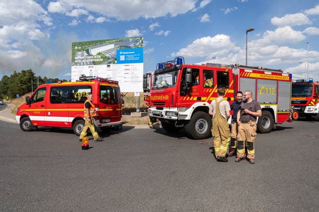 Four fires are raging in the