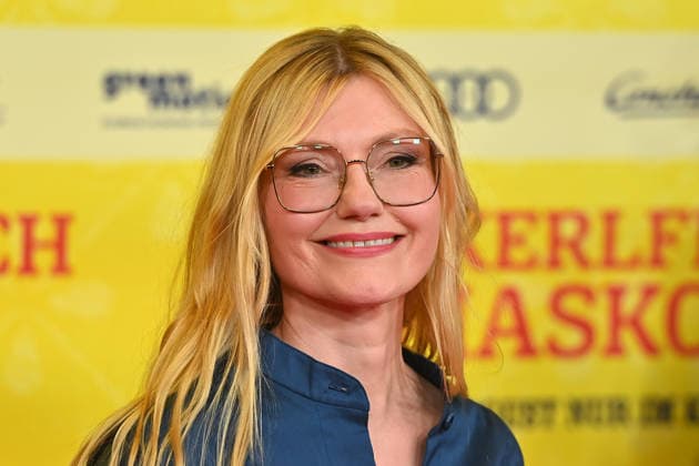 Johanna Christine GEHLEN, actress; single frame, cropped shot, portrait; World Premiere of *STECKERLFISCHFIASKO* on August 10, 2022, at the Mathäuser Kino in Munich; Red Carpet