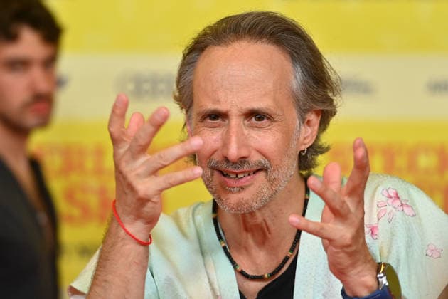 Michael OSTROWSKI, actor; still image, cropped single shot, portrait; World Premiere of *STECKERLFISCHFIASKO* on August 10, 2022, at the Mathäuser Kino in Munich; red carpet
