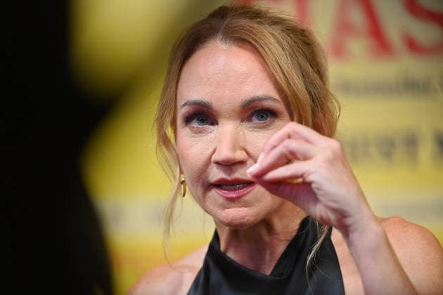 Lisa Maria POTTHOFF, actress; single image, cropped close-up, portrait; World Premiere of *STECKERLFISCHFIASKO* on August 10, 2022, at the Mathaeser Kino in Munich; Red Carpet