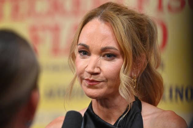 Lisa Maria POTTHOFF, actress; single image, cropped close-up, portrait; World Premiere of *STECKERLFISCHFIASKO* on August 10, 2022, at the Mathäuser Kino in Munich; Red Carpet