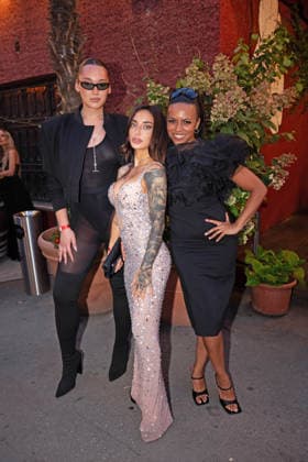 Alex Mariah Peter, Cherry Rebelle, and Aminata Belli at KATJA™ S LUCKY NUMBER 30: KATJA KRASAVICE CELEBRATES HER 30TH BIRTHDAY at Ballhaus Berlin in Berlin on August 10, 2026