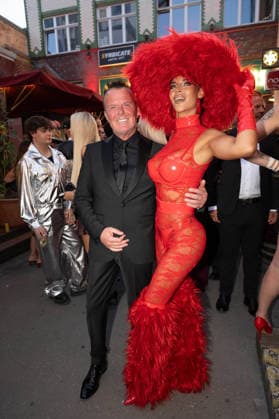 Prince Marcus of Anhalt and Micaela Schaefer at KATJA™ S LUCKY NUMBER 30: KATJA KRASAVICE CELEBRATES HER 30TH BIRTHDAY at Ballhaus Berlin in Berlin on August 10, 2026