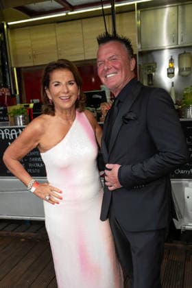 Claudia Obert and Prince Marcus of Anhalt at KATJA™ S LUCKY NUMBER 30: KATJA KRASAVICE CELEBRATES HER 30TH BIRTHDAY at Ballhaus Berlin in Berlin on August 10, 2026
