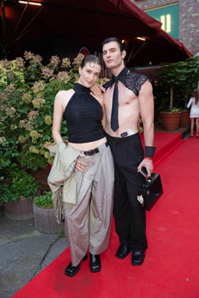 Marthe Sell and Frieder Sell at KATJA™ S LUCKY NUMBER 30: KATJA KRASAVICE CELEBRATES HER 30TH BIRTHDAY at Ballhaus Berlin in Berlin on August 10, 2026