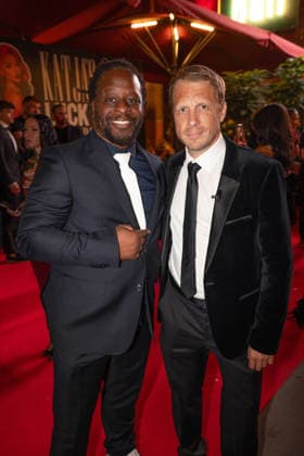 Mola Adebisi and Oliver Pocher at KATJA™ S LUCKY NUMBER 30: KATJA KRASAVICE CELEBRATES HER 30TH BIRTHDAY at Ballhaus Berlin in Berlin on August 10, 2026