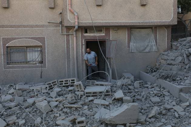 Aftermath of Home Demolition in Tell, West Bank TELL, WEST BANK AUGUST 11, 2026: Palestinians inspect the aftermath after a Palestinian home was destroyed in the town of Tell, west of Nablus, in the occupied West Bank, on August 11, 2026. West Bank Palestine, State of Copyright: x xNedalxShtiehx xJNAxPressx