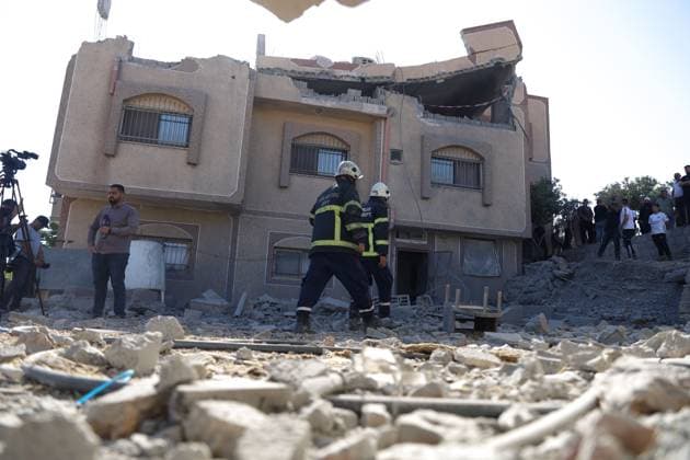 Israeli Forces Blew Up Home of Palestinian Killed During Settlers Assault in Tell Village TELL, WEST BANK, PALESTINE AUGUST 11, 2026: Israeli forces demolished the home of Farouq Ramadan in Tell village, according to information provided by the photographer. Israeli authorities said Ramadan carried out a shooting attack during a settler assault on the village on July 24. According to the supplied information, four unarmed Palestinians, including Ramadan, and two Israeli settlers were killed during the incident. The demolition of Ramadan™s home followed the Israeli military™s attribution of the shooting attack to him. The incident took place amid a settler assault on Tell village in the occupied West Bank. Nablus Palestine, State of Copyright: x xSalmanxMohsenxAlkhatibx xJNAxPressx