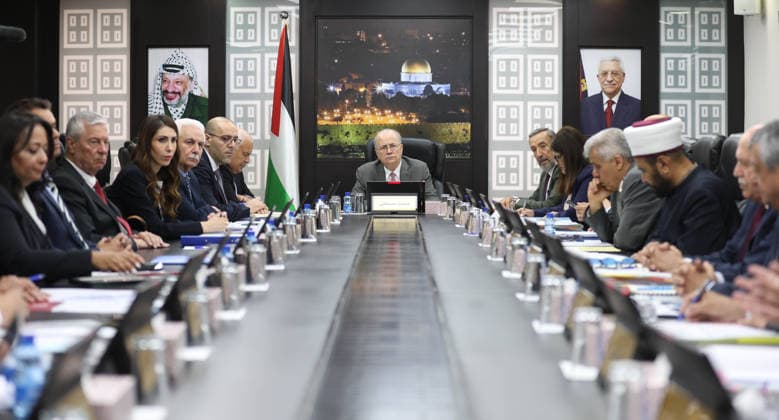 Palestinian Prime Minister Chairs Weekly Cabinet Meeting in Ramallah Palestinian Prime Minister Mohammad Mustafa chairs the weekly cabinet meeting in Ramallah, in the occupied West Bank, on August 11, 2026. The cabinet discussed ways to address the urgent needs of Palestinians, particularly in areas affected by attacks by Israeli settlers and Israeli military operations. Photo by Prime Minister Office apaimages Ramallah West Bank Palestinian Territory 110826_Ramallah_PMO_00(3) Copyright: xapaimagesxPrimexMinisterxOfficex xapaimagesx