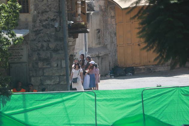 Israeli Forces Restrict Palestinian Movement in Hebron Old City Israeli soldiers deploy in the streets of the Old City of Hebron, in the occupied West Bank, on August 11, 2026, as Israeli forces close several entrances and roads and restrict the movement of Palestinians. The measures coincide with Israeli settlers entering the Old City. Photo by Mamoun Wazwaz apaimages Hebron West Bank Palestinian Territory 110826_Hebron_MW_00(12) Copyright: xapaimagesxMamounxWazwazx xapaimagesx