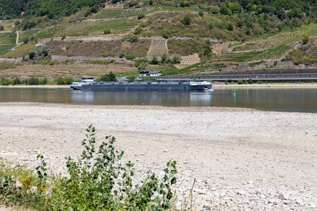 Der Rhein bei Trechtingshausen
