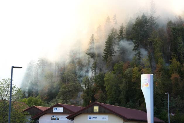 Forest Fire in Zell am Harmersbach, August 11, 2026 Forest Fire in Zell am Harmersbach, August 11, 2026 Zell am Harmersbach, Baden-Württemberg, Germany Copyright: xBEAUTIFULxSPORTS Boscox