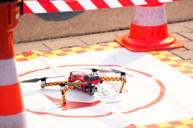 Forest Fire in Zell am Harmersbach, August 11, 2026 Forest Fire in Zell am Harmersbach, August 11, 2026 Drone operated by the Offenburg Fire Department, Zell am Harmersbach, Baden-Württemberg, Germany Copyright: xBEAUTIFULxSPORTS Boscox