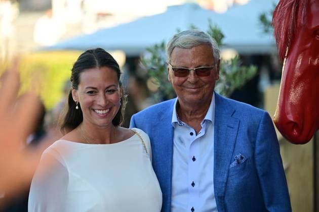 Media Night at the World Equestrian Championships in Aachen ** FOR EDITORIAL USE ONLY ** EDITORIAL USE ONLY ** p The AEI World Championships will kick off on Tuesday, August 11, 2026, at the CHIO Aachen grounds with Media Night and its celebrity guests. Pictured: CDU politician Wolfgang Bosbach with his wife. Germany, North Rhine-Westphalia, Aachen. Copyright KaixKitschenber Copyright: KaixKitschenberg doc8746iyryibdk6kw793l ,EDITORIAL USE ONLY Copyright: KaixKitschenberg