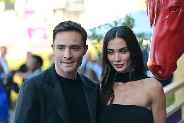 Media Night at the World Equestrian Championships in Aachen ** FOR EDITORIAL USE ONLY ** EDITORIAL USE ONLY ** p The AEI World Championships will kick off on Tuesday, August 11, 2026, at the CHIO Aachen grounds with the Media Night and its celebrity guests. Pictured: Ed Westwick, actor from the series *Gossip Girl*, with a companion. Germany, North Rhine Copyright: KaixKitschenberg doc8746j30nsehs0qvk93c ,EDITORIAL USE ONLY Copyright: KaixKitschenberg