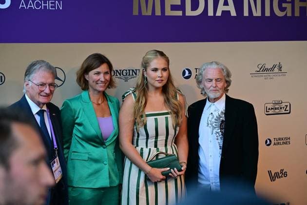 Media Night at the World Equestrian Championships in Aachen ** FOR EDITORIAL PURPOSES ONLY ** EDITORIAL USE ONLY ** p The AEI World Championships will kick off on Tuesday, August 11, 2026, at the CHIO Aachen grounds with Media Night and its celebrity guests. Pictured: Catharina Amalia Beatrix Carmen Victoria, Crown Princess of the Netherlands, Germa Copyright: KaixKitschenberg doc8746j58o283fff83b3f ,EDITORIAL USE ONLY Copyright: KaixKitschenberg