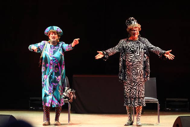 Volker Heißmann and Martin Rassau at the 2026 Seebühnen Festival at the Wilhelminenaue in Bayreuth