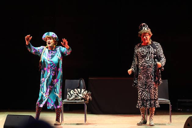 Volker Heißmann and Martin Rassau at the 2026 Seebühnen Festival at the Wilhelminenaue in Bayreuth