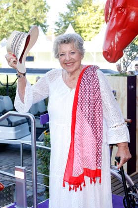 Actress Marie Luise Marjan Lindenstraße at the Media Night held in conjunction with the 2026 FEI World Championships in Aachen at the CHIO grounds in Aachen, August 12, 2026, North Rhine-Westphalia, Germany Copyright: xChristophxHardtx