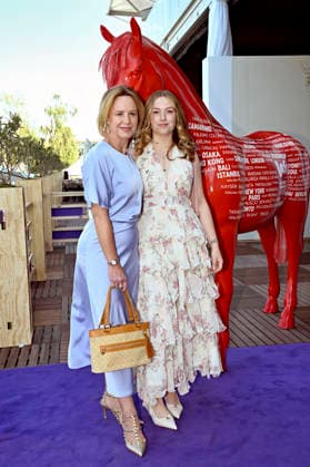 Julia Becker and Helena Becker at the Media Night for the 2026 FEI World Championships Aachen in the Champions Circle at the Aachen Equestrian Stadium, August 11, 2026 Foto:xC.xAdolph xFuturexImagex fei_6817