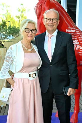Monika Kuper and Andre Kuper at the Media Night for the 2026 FEI World Championships Aachen in the Champions Circle at the Aachen Equestrian Stadium, August 11, 2026 Foto:xC.xAdolph xFuturexImagex fei_6818