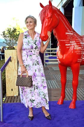 Britta Heidemann at the Media Night for the 2026 FEI World Championships Aachen in the Champions Circle at the Aachen Equestrian Stadium, August 11, 2026 Foto:xC.xAdolph xFuturexImagex fei_6837