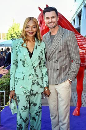 Valerie Campbell and Paul Henry Duval at the Media Night for the 2026 FEI World Championships Aachen in the Champions Circle at the Aachen Equestrian Stadium, August 11, 2026 Foto:xC.xAdolph xFuturexImagex fei_6854