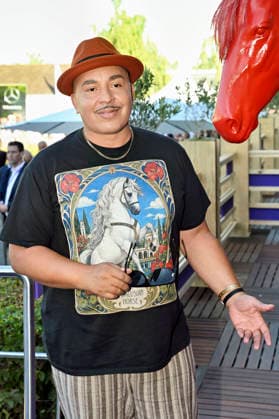 Lou Bega at the Media Night for the 2026 FEI World Championships Aachen in the Champions Circle at the Aachen Equestrian Stadium, August 11, 2026 Foto:xC.xAdolph xFuturexImagex fei_6863