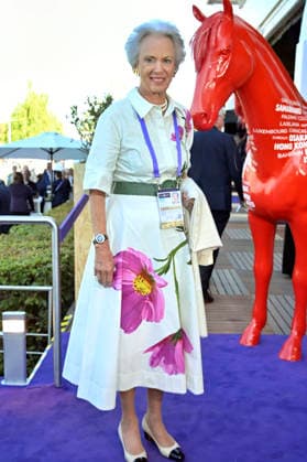 Princess Benedikte of Denmark at the Media Night for the 2026 FEI World Championships Aachen in the Champions Circle at the Aachen Equestrian Stadium, August 11, 2026 Foto:xC.xAdolph xFuturexImagex fei_6874
