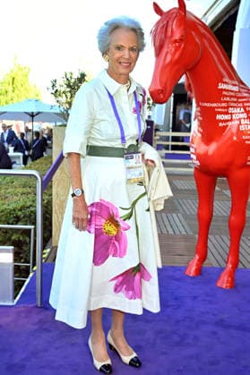 Princess Benedikte of Denmark at the Media Night for the 2026 FEI World Championships Aachen in the Champions Circle at the Aachen Equestrian Stadium, August 11, 2026 Foto:xC.xAdolph xFuturexImagex fei_6875