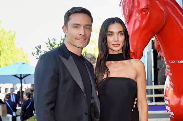 Ed Westwick and Amy Jackson at the Media Night for the 2026 FEI World Championships Aachen in the Champions Circle at the Aachen Equestrian Stadium, August 11, 2026 Foto:xC.xAdolph xFuturexImagex fei_6885