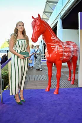 Princess Catharina Amalia of the Netherlands at the Media Night for the 2026 FEI World Championships Aachen in the Champions Circle at the Aachen Equestrian Stadium, August 11, 2026 Foto:xC.xAdolph xFuturexImagex fei_6891