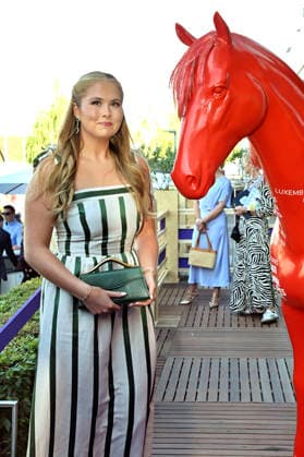 Princess Catharina Amalia of the Netherlands at the Media Night for the 2026 FEI World Championships Aachen in the Champions Circle at the Aachen Equestrian Stadium, August 11, 2026 Foto:xC.xAdolph xFuturexImagex fei_6892