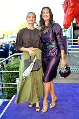 Luna Schweiger and Dana Schweiger at the Media Night for the 2026 FEI World Championships Aachen in the Champions Circle at the Aachen Equestrian Stadium, August 11, 2026 Foto:xC.xAdolph xFuturexImagex fei_6897
