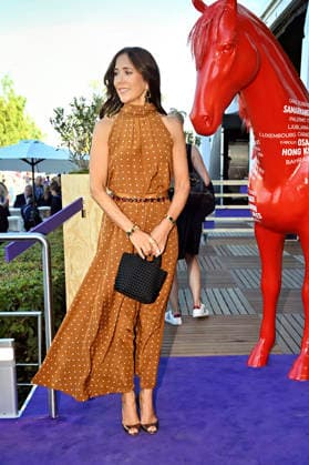 Queen Mary of Denmark at the Media Night for the 2026 FEI World Championships Aachen in the Champions Circle at the Aachen Equestrian Stadium, August 11, 2026 Foto:xC.xAdolph xFuturexImagex fei_6899