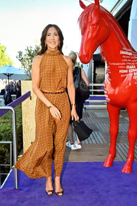Queen Mary of Denmark at the Media Night for the 2026 FEI World Championships Aachen in the Champions Circle at the Aachen Equestrian Stadium, August 11, 2026 Foto:xC.xAdolph xFuturexImagex fei_6900