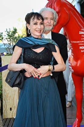 Anna Maria Kaufmann and Hermann Bühlbecker at the Media Night for the 2026 FEI World Championships Aachen in the Champions Circle at the Aachen Equestrian Stadium, August 11, 2026 Foto:xC.xAdolph xFuturexImagex fei_6908