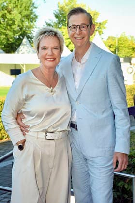 Brigit Lechtermann and Ingo Kersting at the Media Night for the 2026 FEI World Championships Aachen in the Champions Circle at the Aachen Equestrian Stadium, August 11, 2026 Foto:xC.xAdolph xFuturexImagex fei_6940