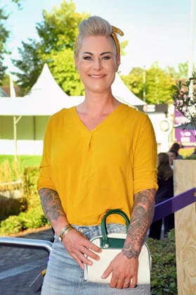 Carola Holzner at the Media Night for the 2026 FEI World Championships Aachen in the Champions Circle at the Aachen Equestrian Stadium, August 11, 2026 Foto:xC.xAdolph xFuturexImagex fei_6948
