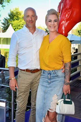 Jens Richter and Carola Holzner at the Media Night for the 2026 FEI World Championships Aachen in the Champions Circle at the Aachen Equestrian Stadium, August 11, 2026 Foto:xC.xAdolph xFuturexImagex fei_6952