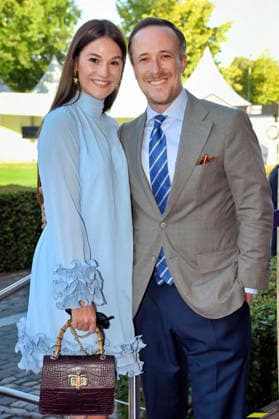 Andrea Laschet and Joe Laschet at the Media Night for the 2026 FEI World Championships Aachen in the Champions Circle at the Aachen Equestrian Stadium, August 11, 2026 Foto:xC.xAdolph xFuturexImagex fei_6963