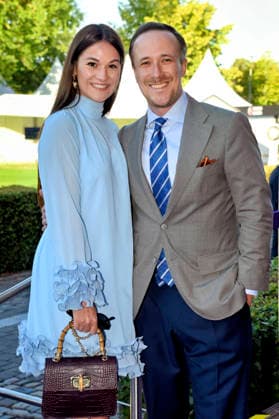 Andrea Laschet and Joe Laschet at the Media Night for the 2026 FEI World Championships Aachen in the Champions Circle at the Aachen Equestrian Stadium, August 11, 2026 Foto:xC.xAdolph xFuturexImagex fei_6964