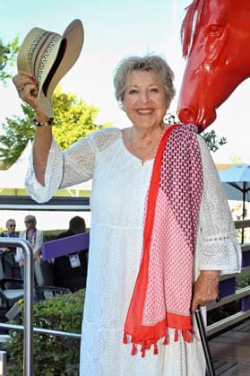 Marie Luise Marjan at the Media Night for the 2026 FEI World Championships Aachen in the Champions Circle at the Aachen Equestrian Stadium, August 11, 2026 Foto:xC.xAdolph xFuturexImagex fei_6976