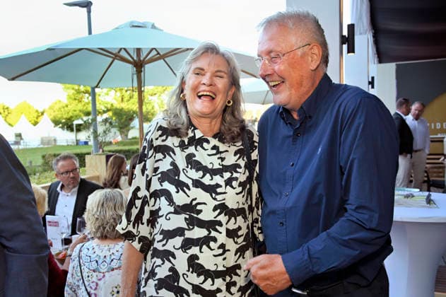 Ulrike Nasse Meyfarth and Roland Nasse at the Media Night for the 2026 FEI World Championships Aachen in the Champions Circle at the Aachen Equestrian Stadium, August 11, 2026 Foto:xC.xAdolph xFuturexImagex fei_7001