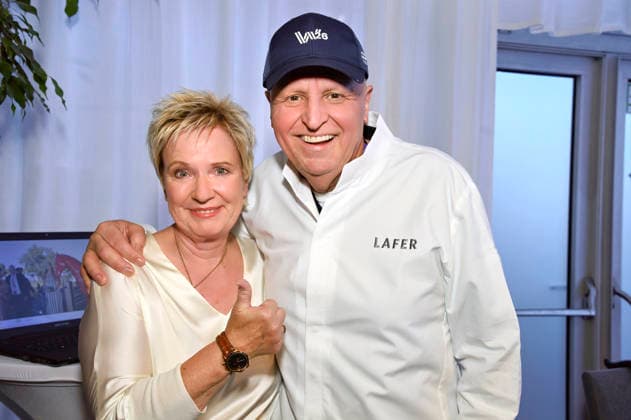 Birgit Lechtermann and Johann Lafer at the Media Night for the 2026 FEI World Championships Aachen in the Champions Circle at the Aachen Equestrian Stadium, August 11, 2026 Foto:xC.xAdolph xFuturexImagex fei_7010